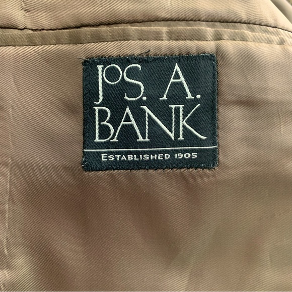 Jos. A. Bank Mens Camel Hair Sport Coat Blazer Suit Jacket Two Button 44R - Picture 6 of 6